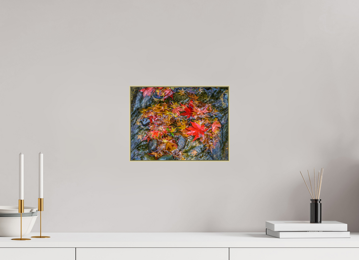 Fallen, 12×9″ — Color Giclée Print on Metal in an Art Box Frame | Richard H Knight