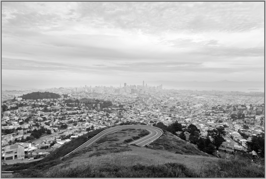 Main image Drift — Framed San Francisco Skyline Fine Art Photography Print | Richard H Knight