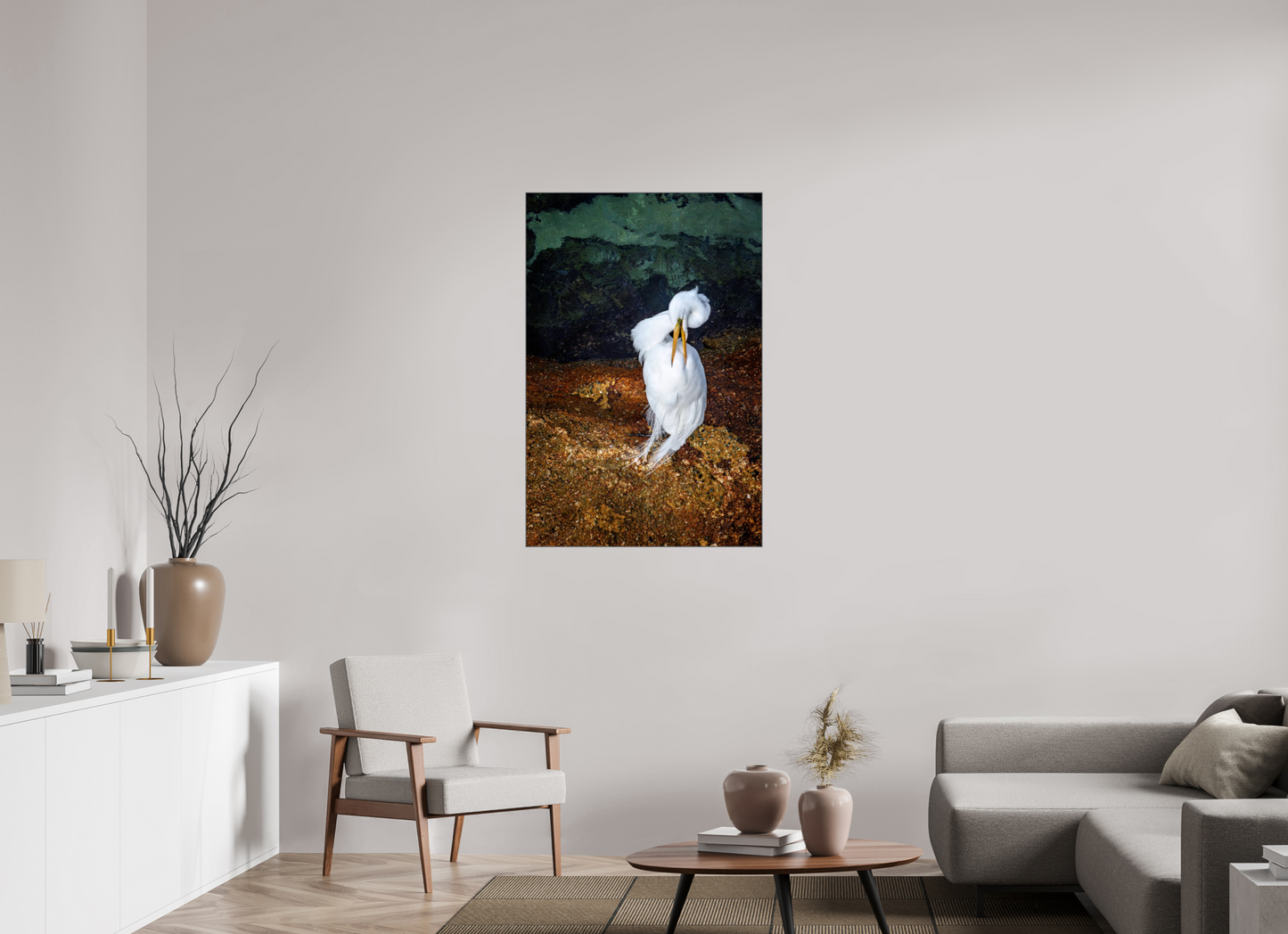 30 x 45″, Artbox|FineArt|ALDibond Housekeeping-Framed Color Print Under Acrylic by Richard H Knight