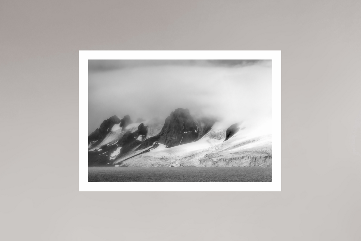 Vanishing Act, 24×16″ — B&W Photo Print on Ilford Baryta Paper | Richard H Knight