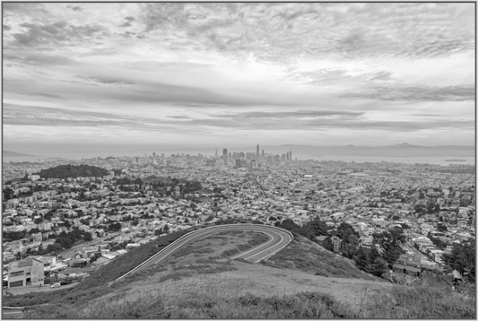 Main image Drift — Framed San Francisco Skyline Fine Art Photography Print | Richard H Knight