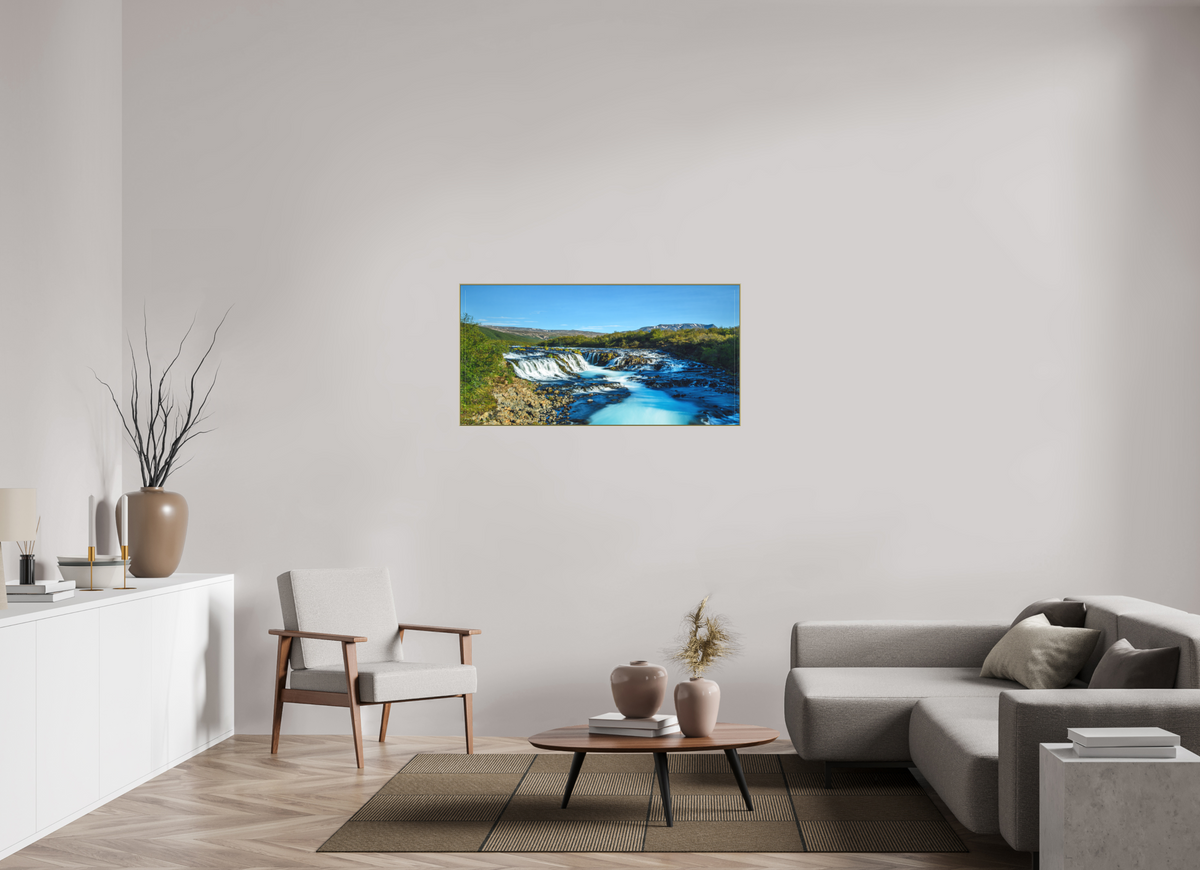 Liquid Satin, 48×24″ — Color Laminated Print on Metal in an Art Box Frame | Richard H Knight