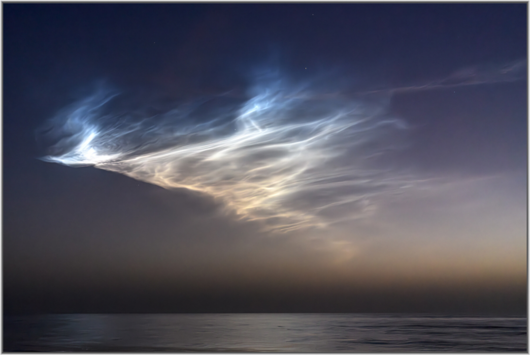 Main image Aftermath — Framed SpaceX Rocket Plume Fine Art Photography Print | Richard H Knight