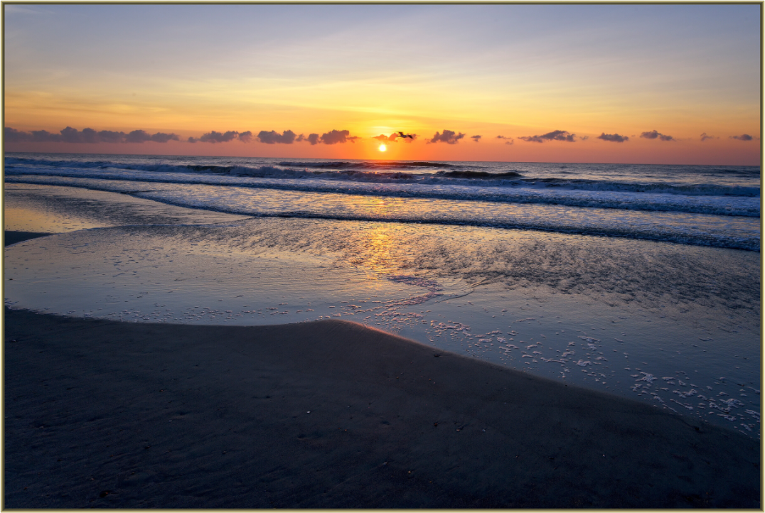Main image Dawn Patrol — Framed Ocean Sunrise Fine Art Photography Print | Richard H Knight
