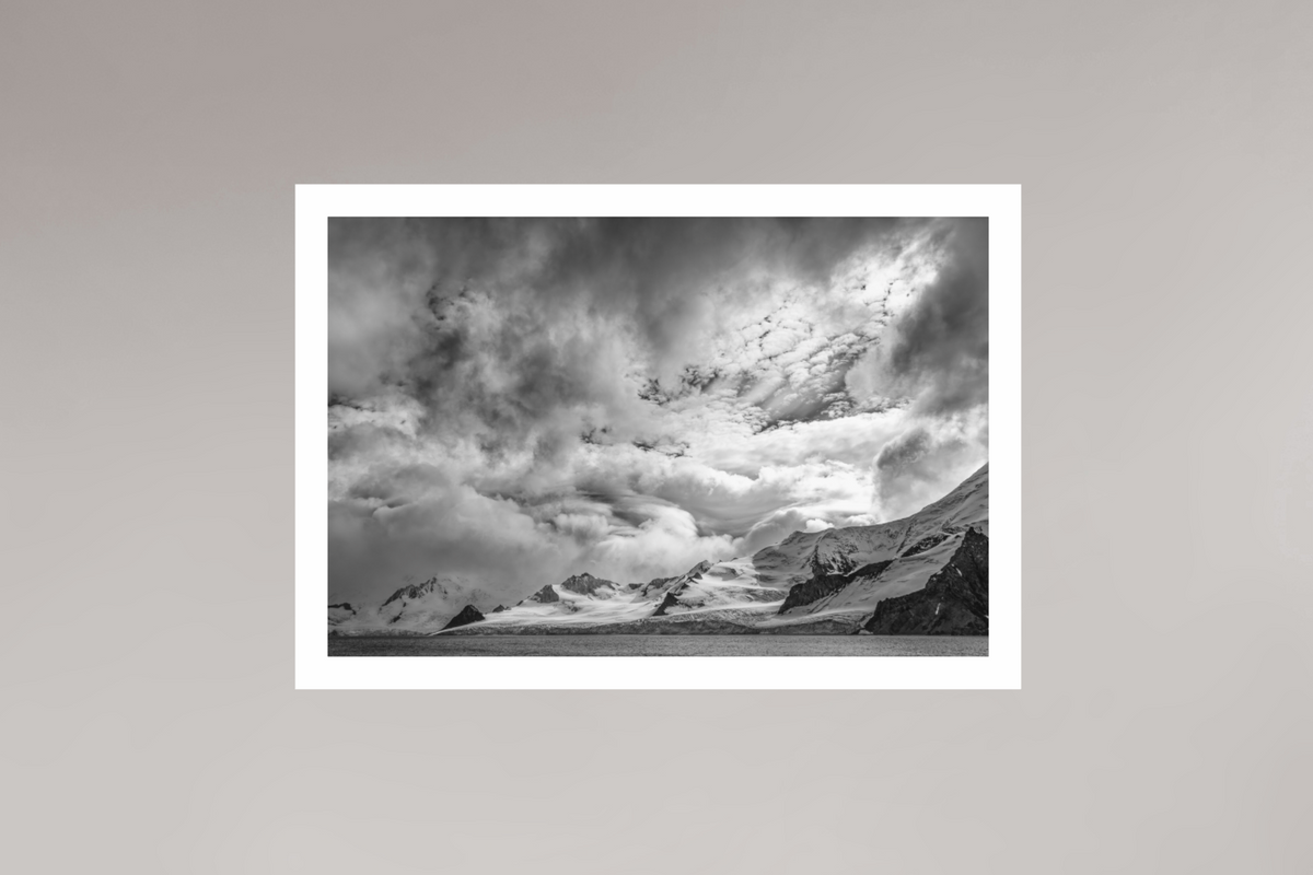 Antarctic Summer, 24×16″ — B&W Photo Print on Ilford Baryta Paper | Richard H Knight